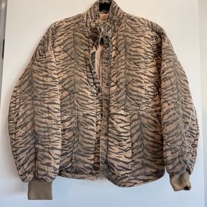 BLANKNYC Tiger Print Coat